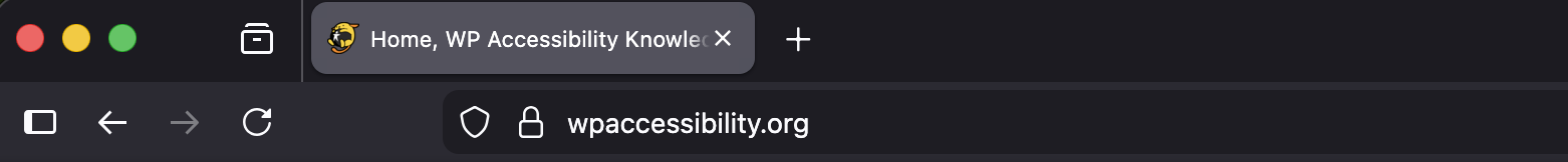 Screenshot the title in a browser tab